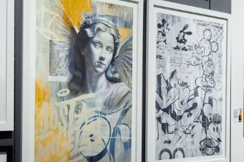 Картины Евгений Чес на стенде Ампир Декор и Mallers